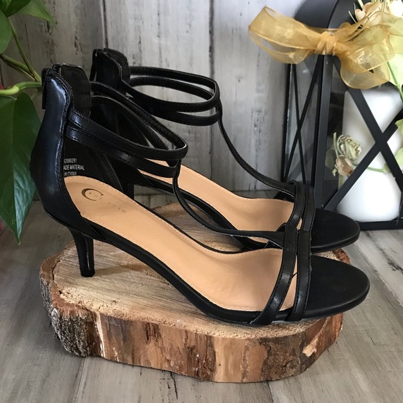 Est 1946 Shoes - Black Heels